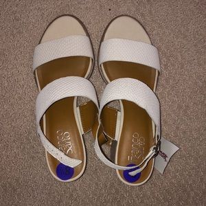 Franco Sarto block heel sandals